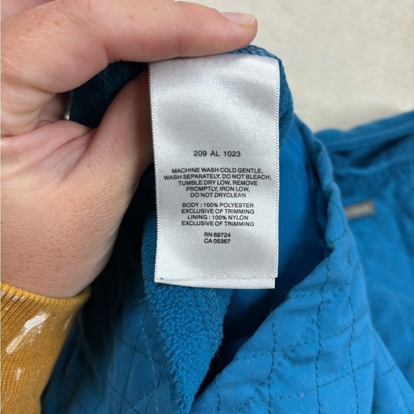 Columbia Vest Women’s Medium Blue Lightweight Fleece Quilted Sportswear Outdoors - Picture 7 of 7